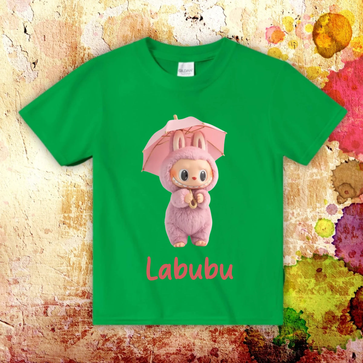 Your Labubu T-shirt with name - personalized children's T-shirt
