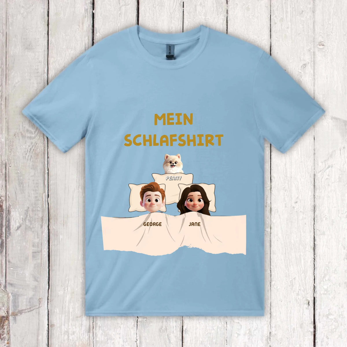 Mein offizielles Schlafshirt - individuelles T-Shirt
