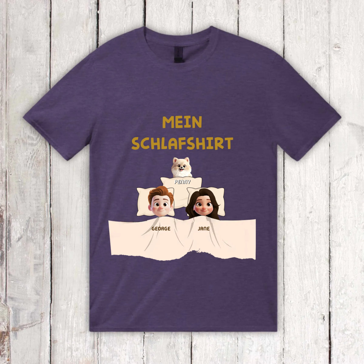 Mein offizielles Schlafshirt - individuelles T-Shirt