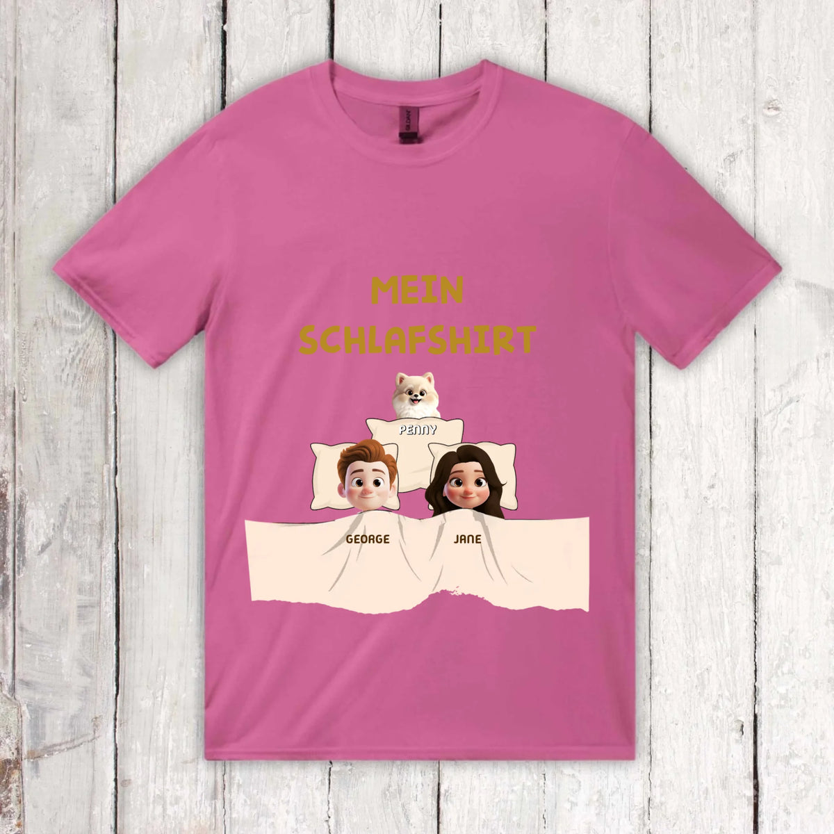 Mein offizielles Schlafshirt - individuelles T-Shirt