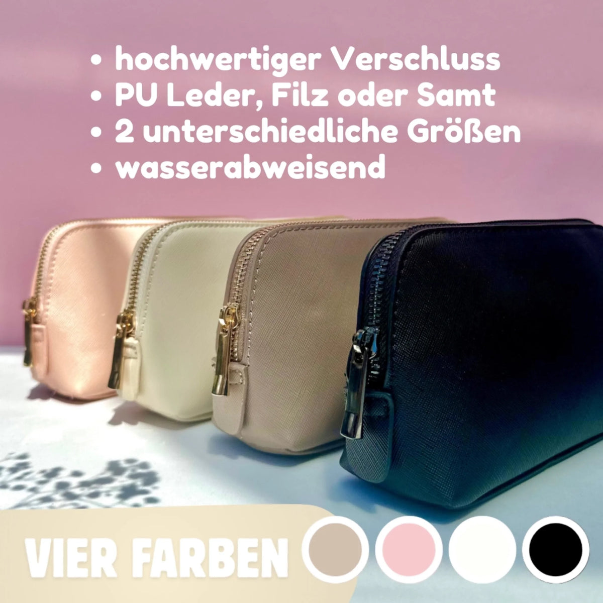 Foto und Text - Individuelle Kosmetiktasche | Personalize Palace