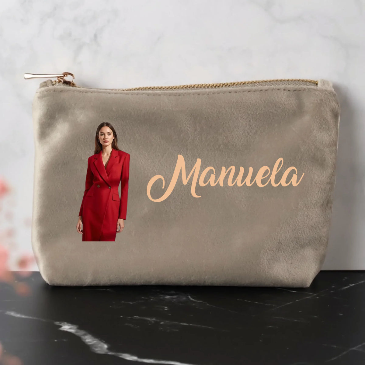 Foto und Text - Individuelle Kosmetiktasche | Personalize Palace