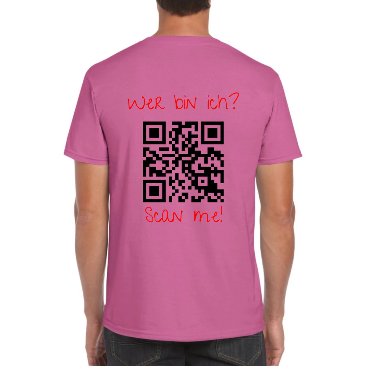 Your QR code | Barcode with text - Individual code hoodie