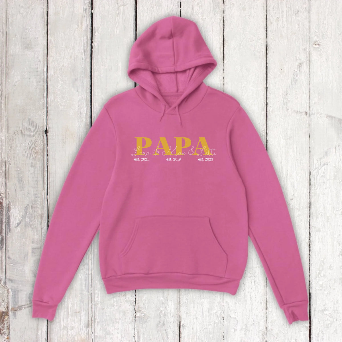 PAPA/MAMA/OMA/OPA - Individueller Hoodie | Personalize Palace