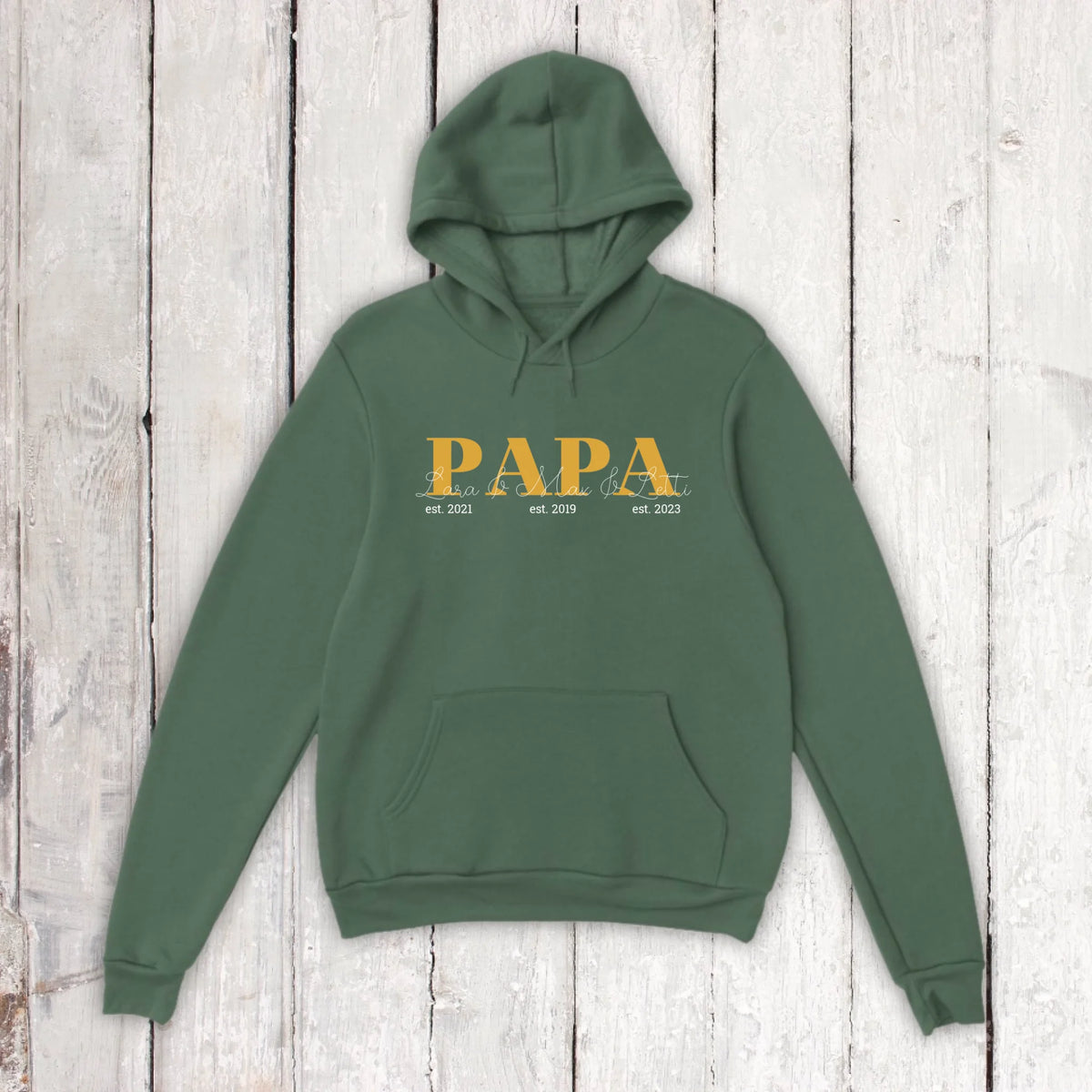 PAPA/MAMA/OMA/OPA - Individueller Hoodie | Personalize Palace