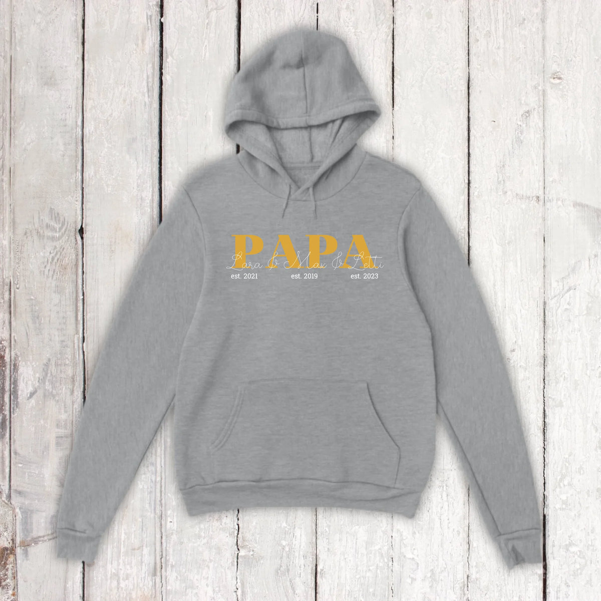 PAPA/MAMA/OMA/OPA - Individueller Hoodie | Personalize Palace