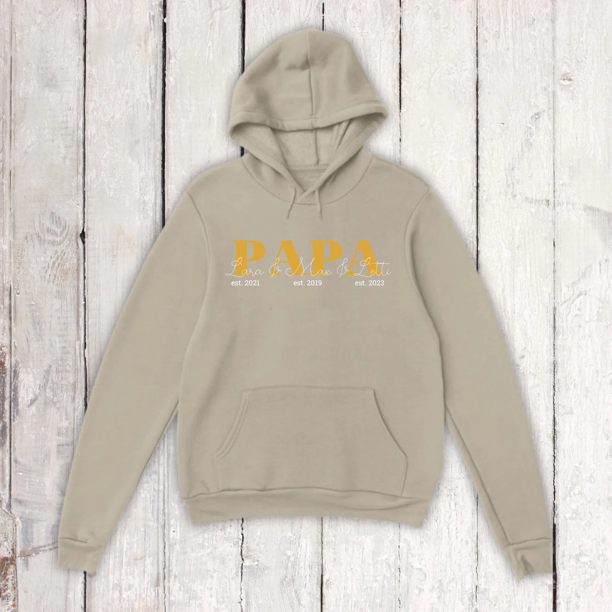 PAPA/MAMA/OMA/OPA - Individueller Hoodie | Personalize Palace