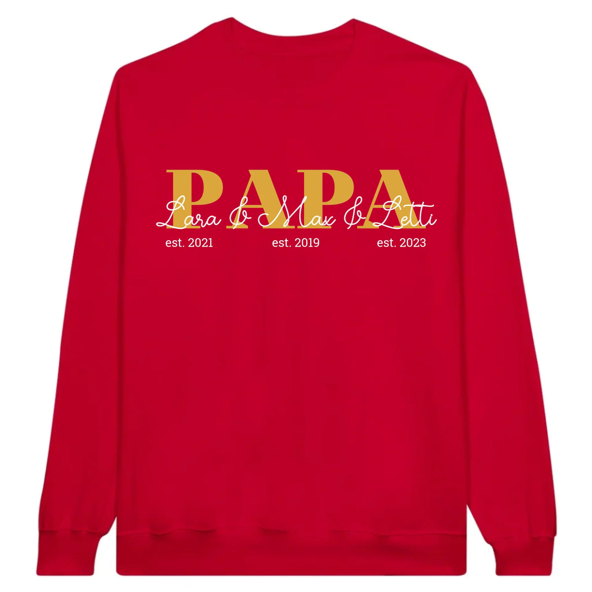 PAPA/MAMA/OMA/OPA - Individueller Hoodie | Personalize Palace