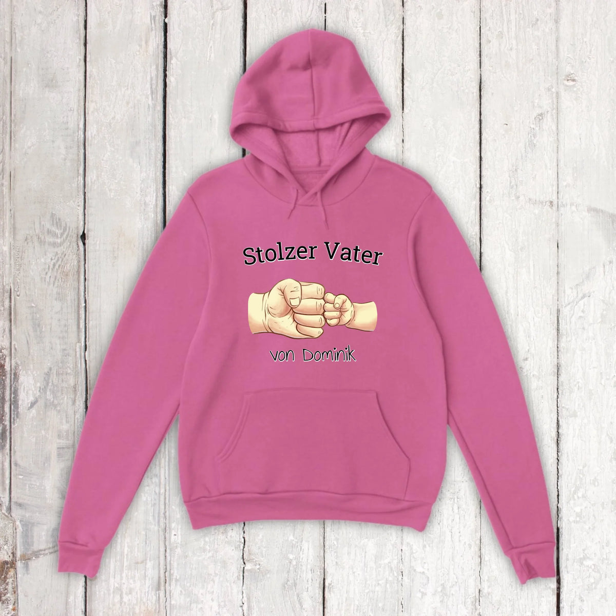 Stolzer Vater - Individueller Papa Hoodie | Personalize Palace