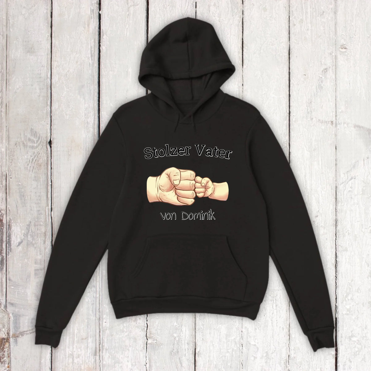 Stolzer Vater - Individueller Papa Hoodie | Personalize Palace