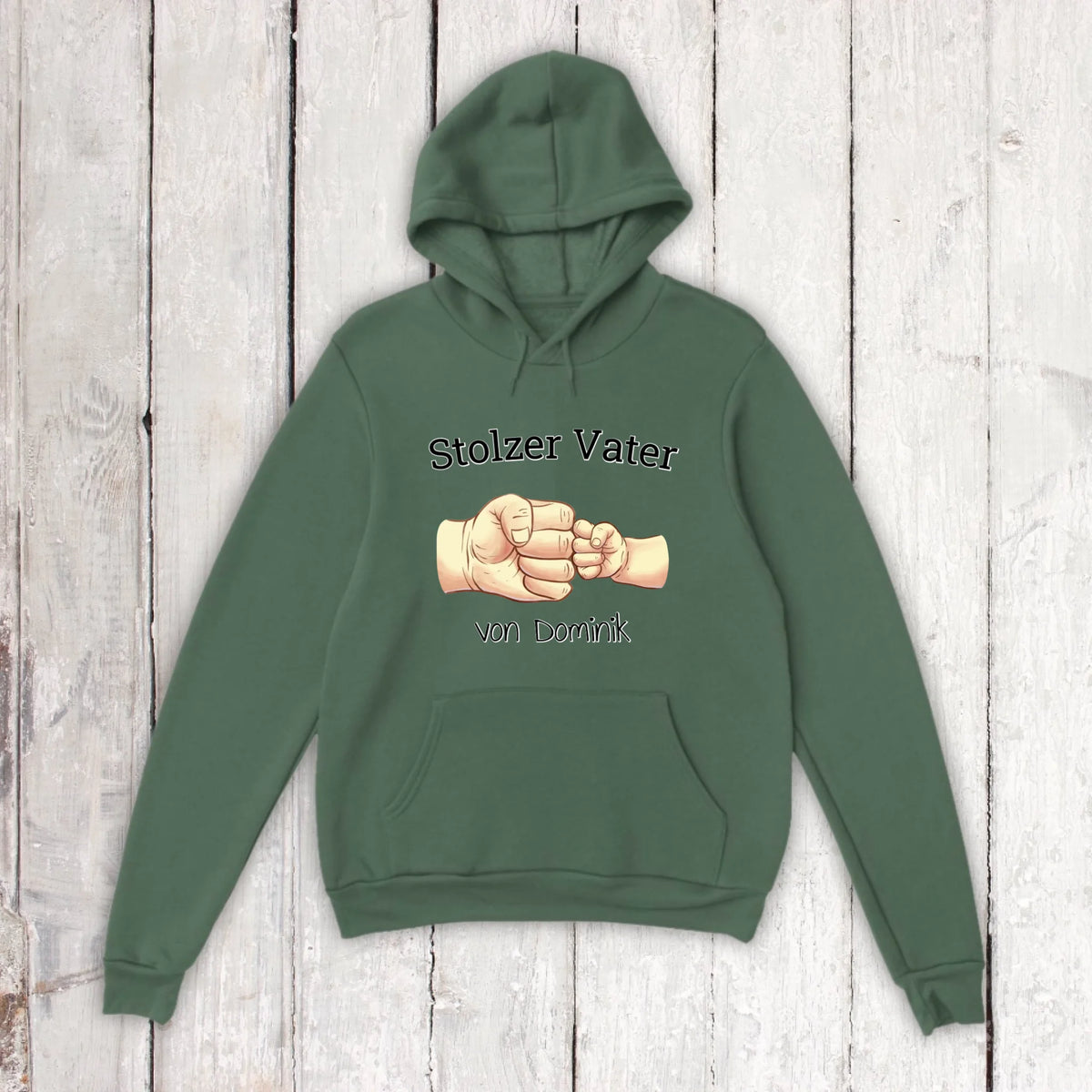 Stolzer Vater - Individueller Papa Hoodie | Personalize Palace