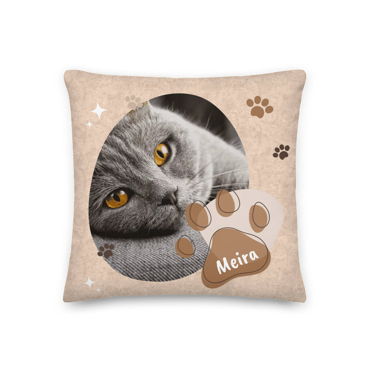 Personalisiertes Kissen: Katzen-Foto Kissen - individuelles Kissen | Personalize Palace