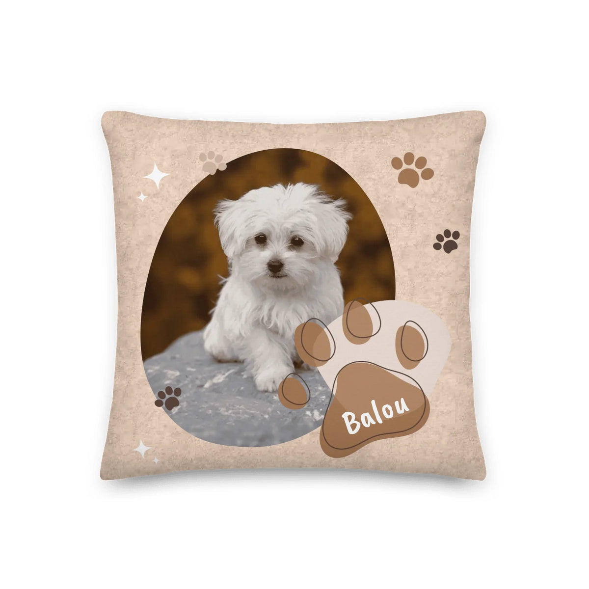 Personalisiertes Kissen: Hunde-Foto Kissen - individuelles Kissen | Personalize Palace