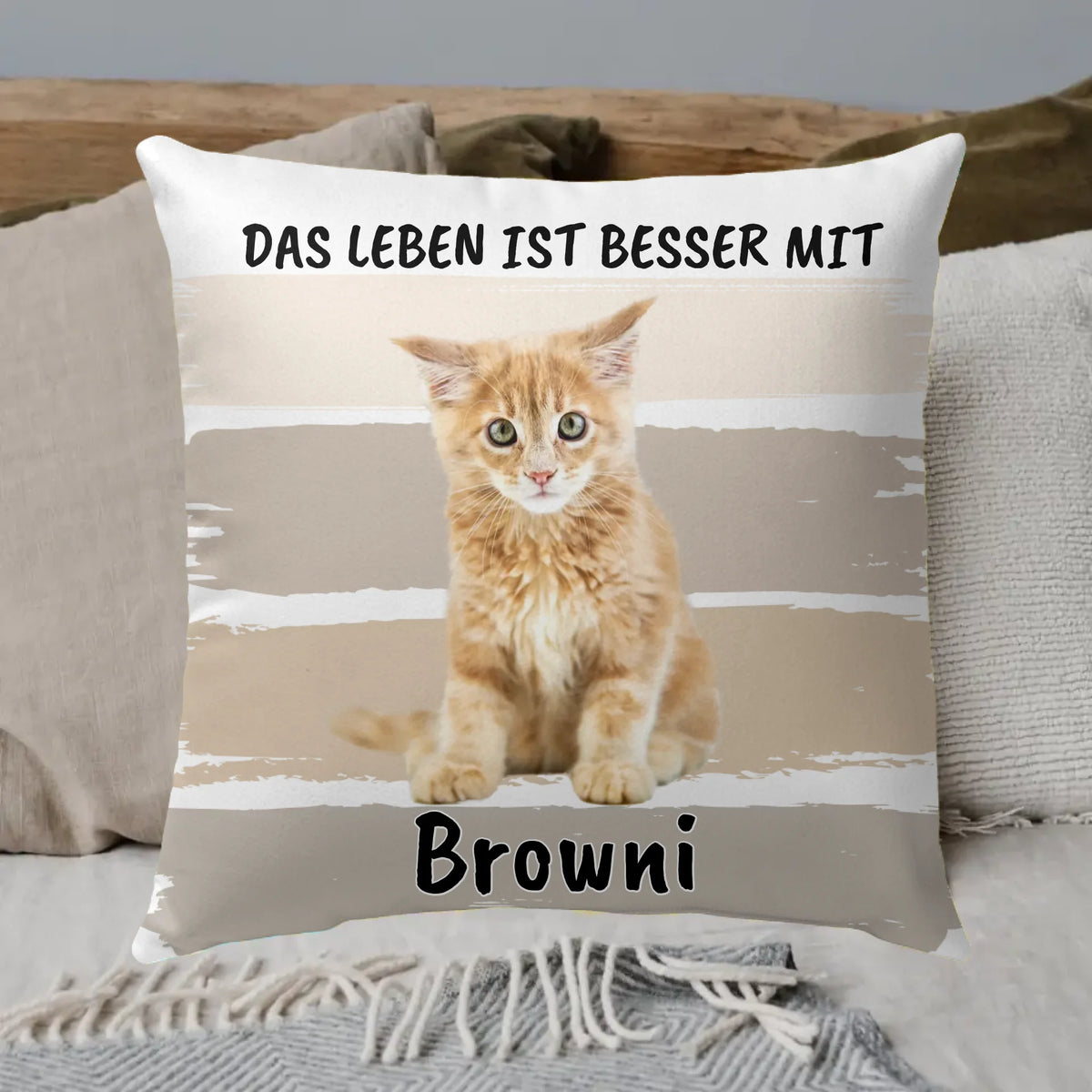 Personalisiertes Kissen: Wenn du mich vermisst - Individuelles Kissen | Personalize Palace