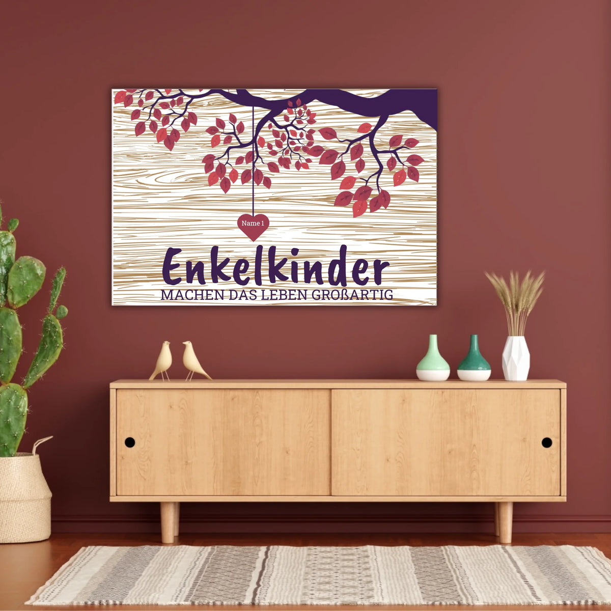Stammbaum - Individuelle Leinwand | Personalize Palace