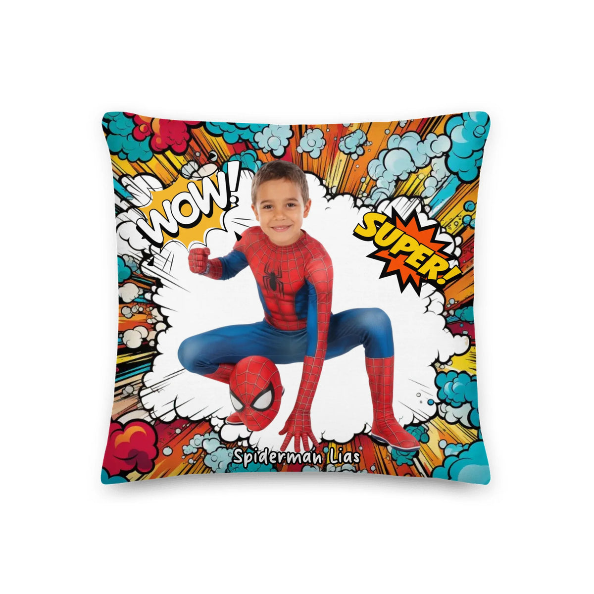 Personalisierte Decke: dein Foto in einen Comic-Helden umwandeln - individuelle Superhelden Decke | Personalize Palace