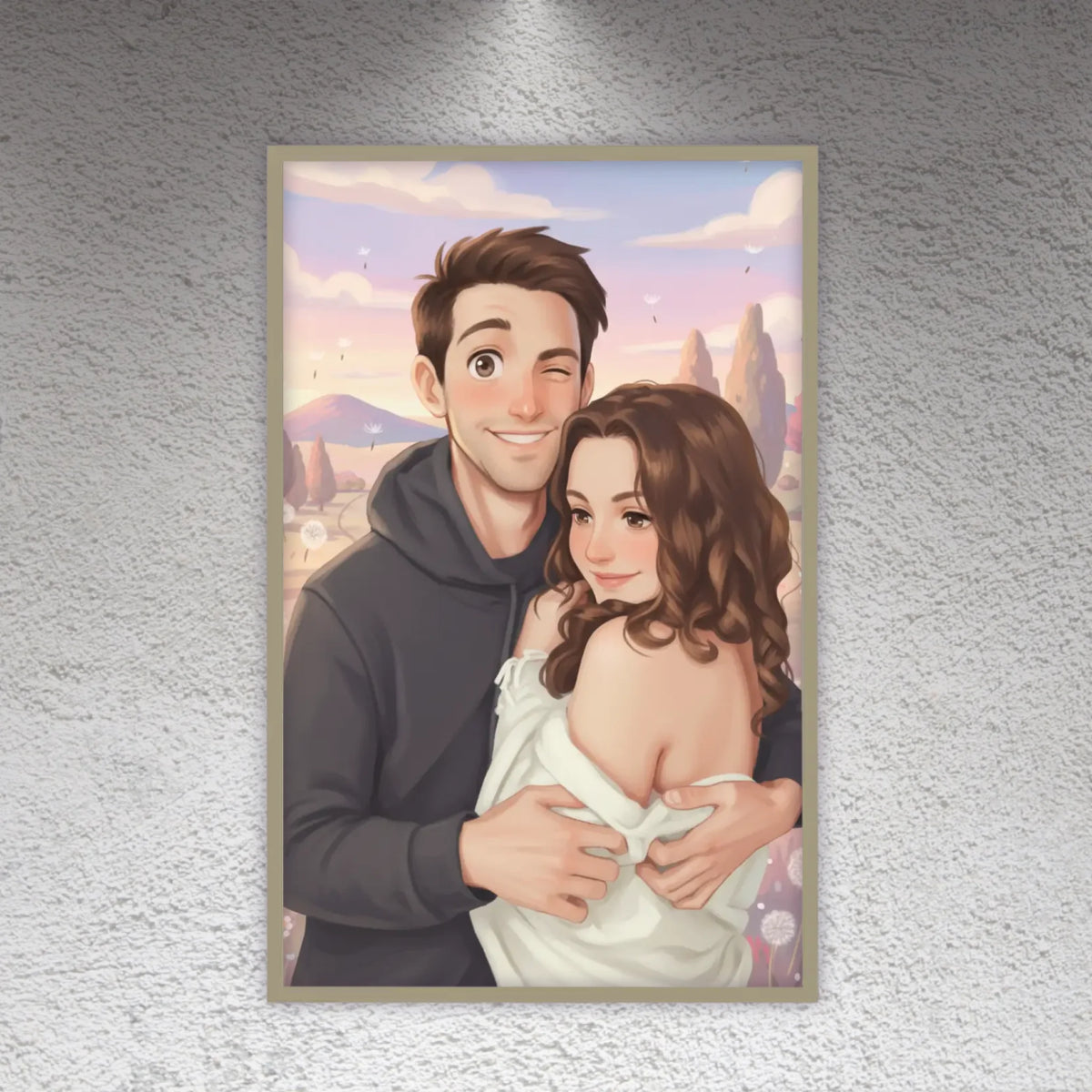 Anime Portrait Poster – Your picture in Ghibli style - custom canvas