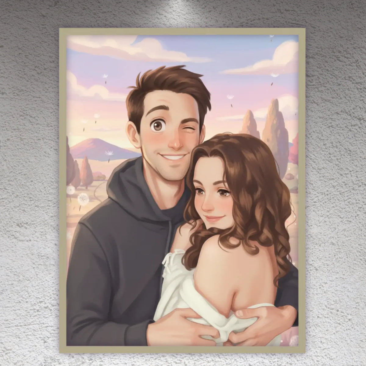 Anime Portrait Poster – Your picture in Ghibli style - custom canvas