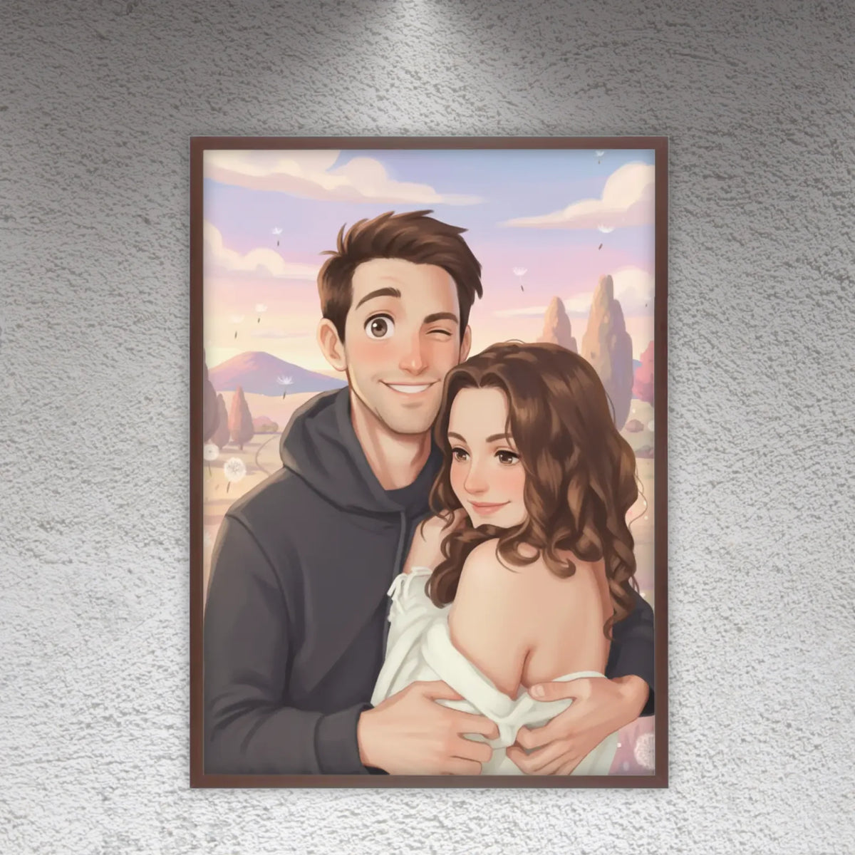 Anime Portrait Poster – Your picture in Ghibli style - custom canvas