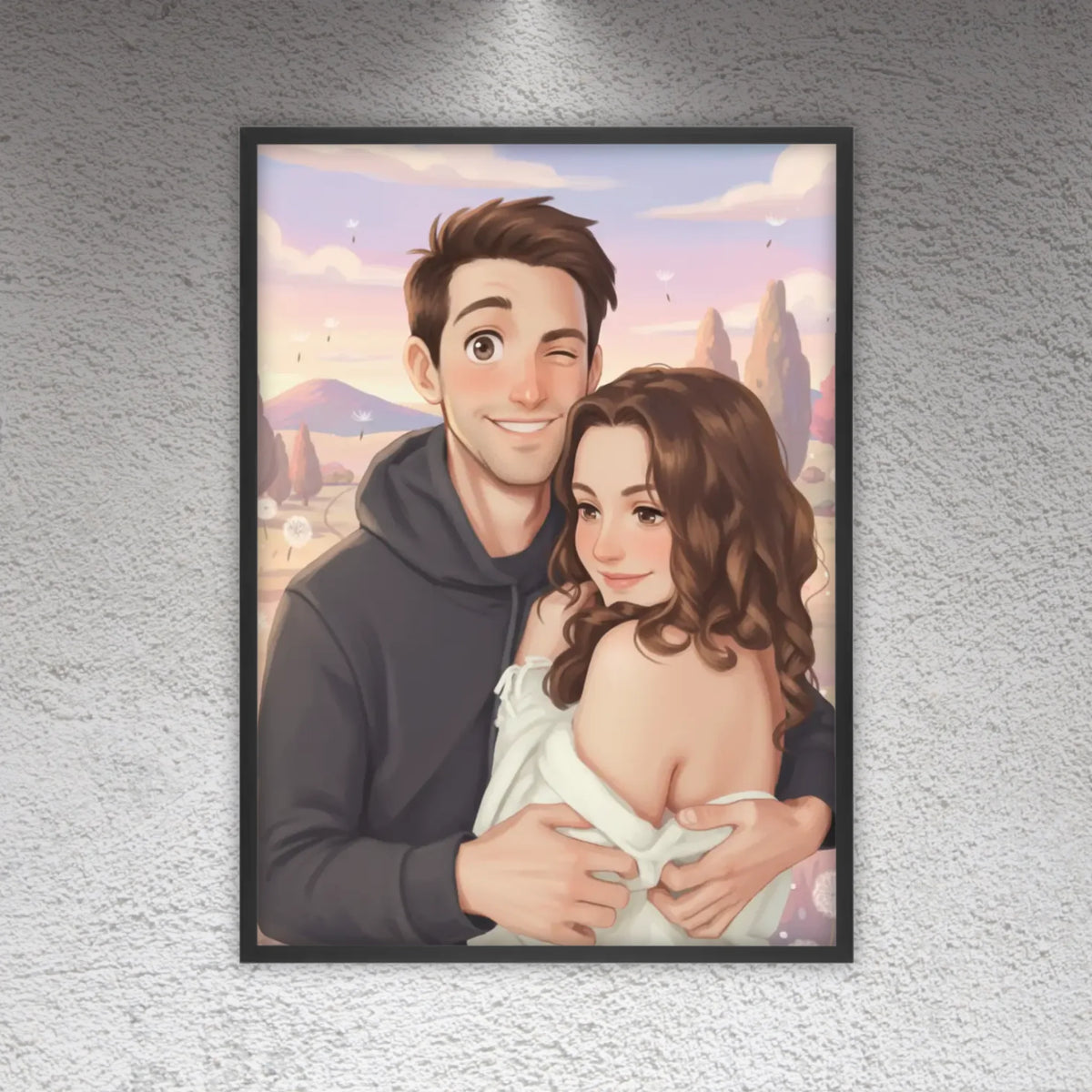 Anime Portrait Poster – Your picture in Ghibli style - custom canvas