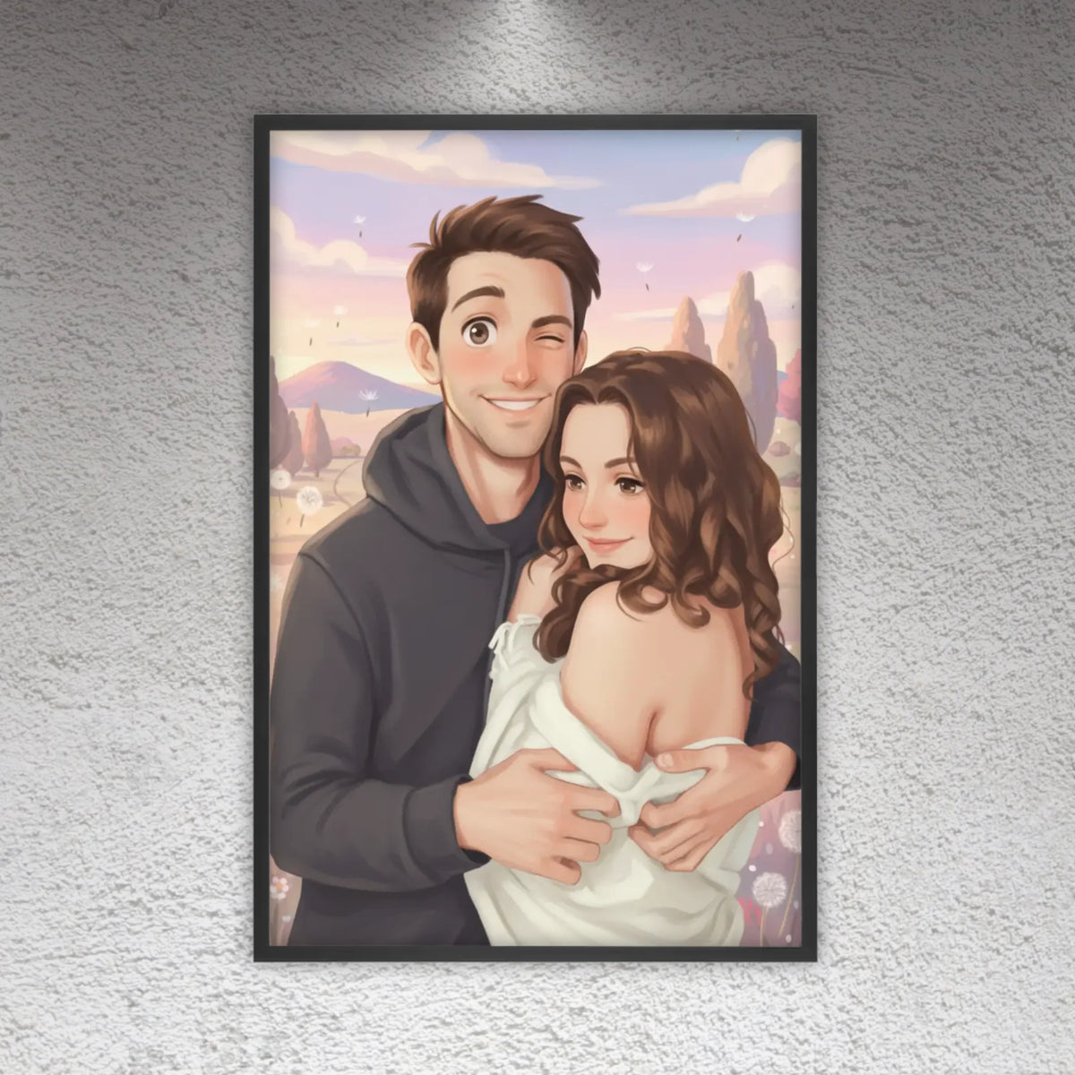 Anime Portrait Poster – Your picture in Ghibli style - custom canvas