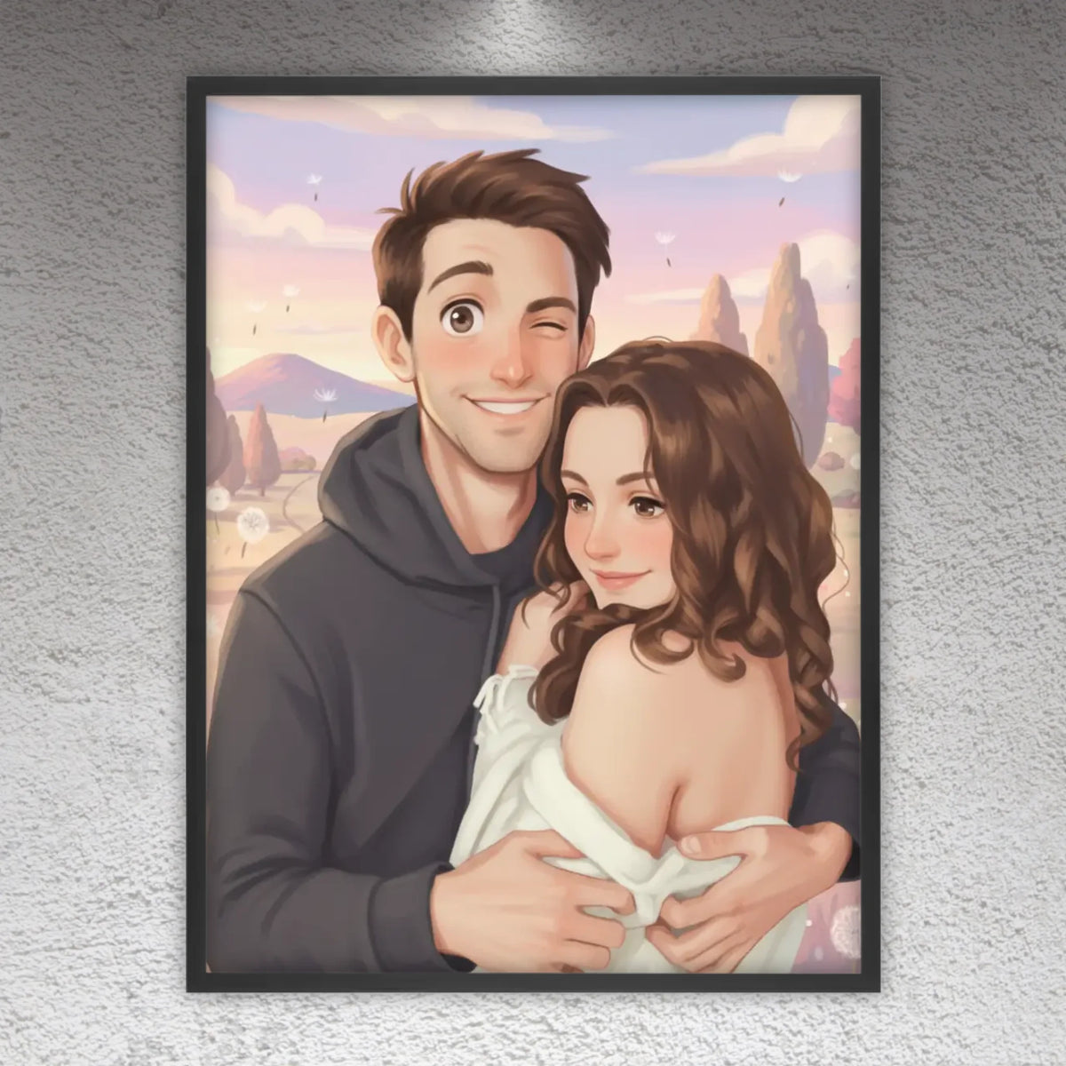 Anime Portrait Poster – Your picture in Ghibli style - custom canvas
