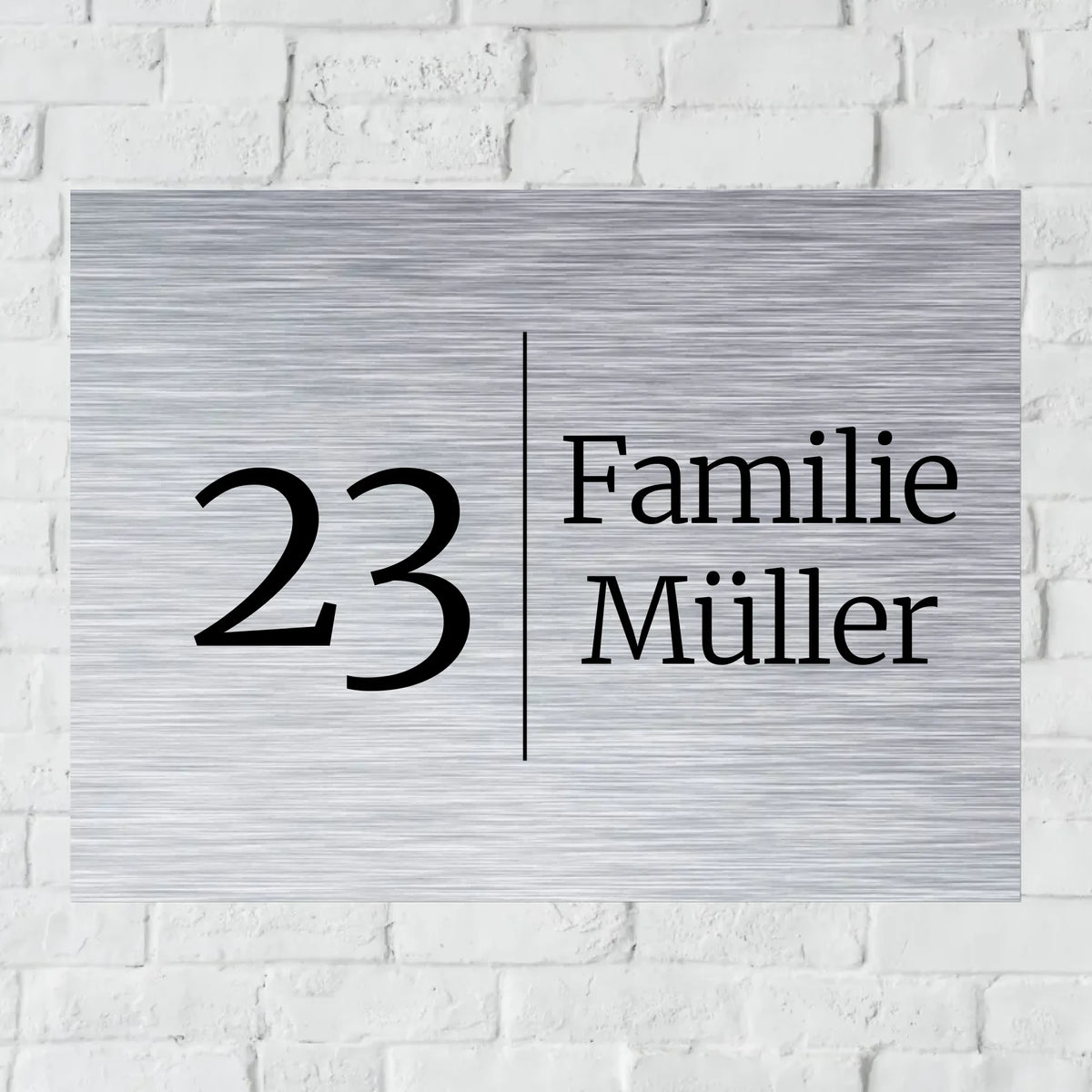 Personalisiertes Schild: Herzfoto von Paar, Familie, Freund - Individuelles Türschild für Heim & Garten | Personalize Palace