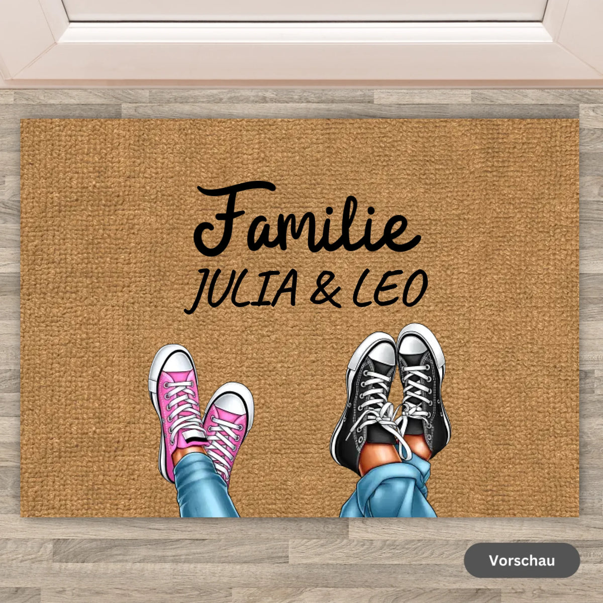 Personalisierte Fußmatte: Pärchen - Individuelle Fußmatte | Personalize Palace