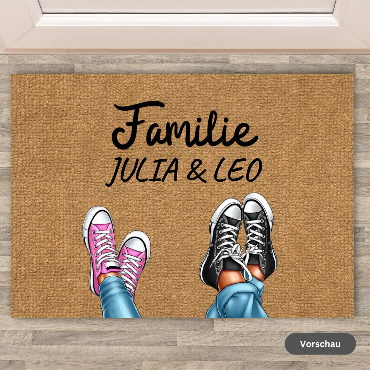 Personalisierte Fußmatte: Hände, Pfoten, Krallen, Hufen - Individuelle Fußmatte | Personalize Palace