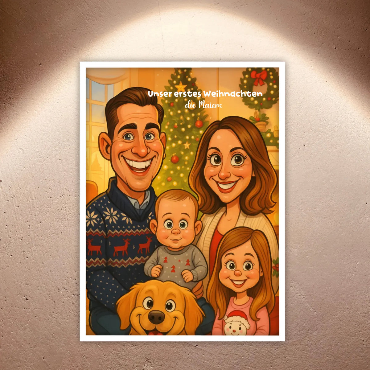 Personalisierte Leinwand: euer Bild als Karikatur - individuelle Leinwand | Personalize Palace