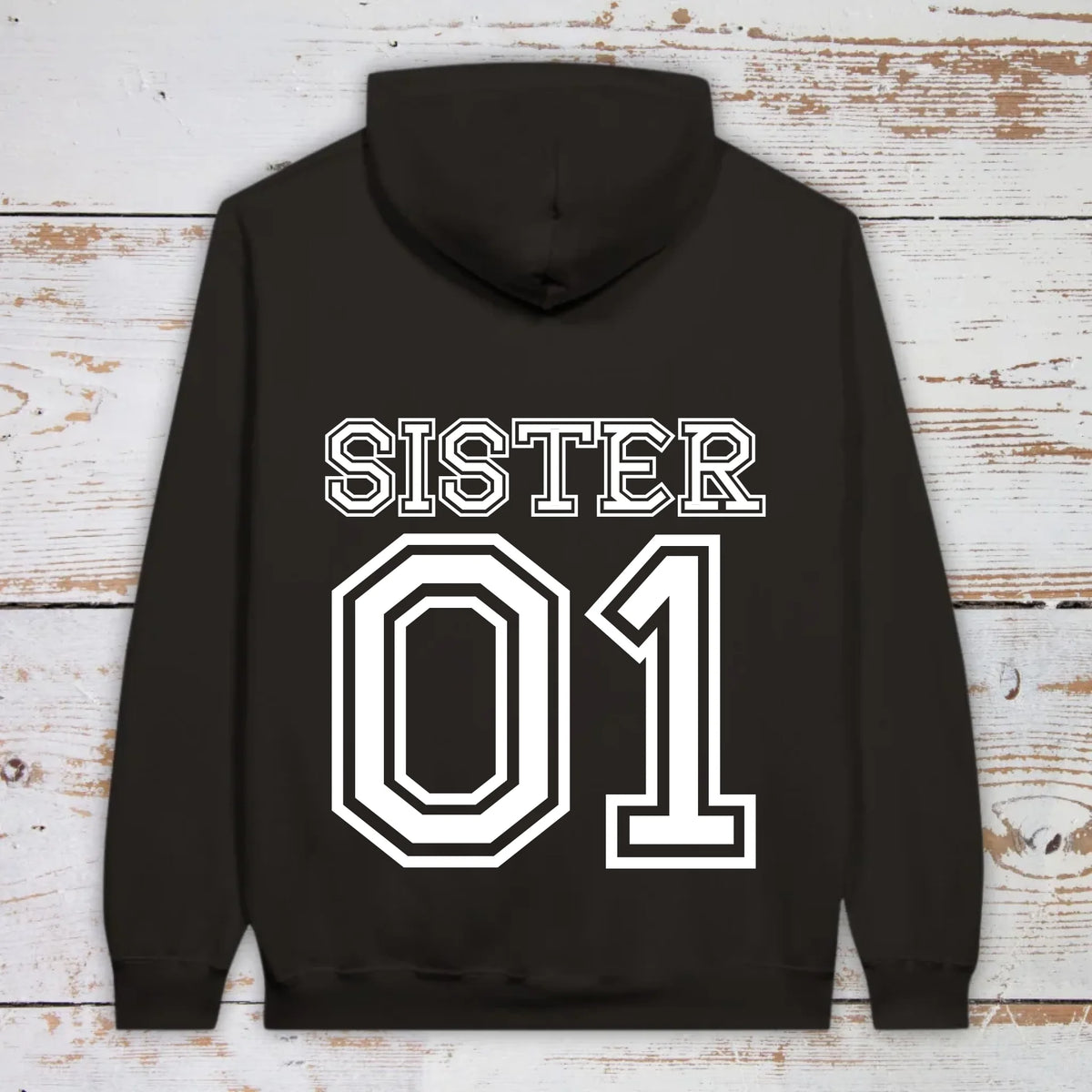 Team Sister mit Nummer - individuelle T-Shirt | Personalize Palace