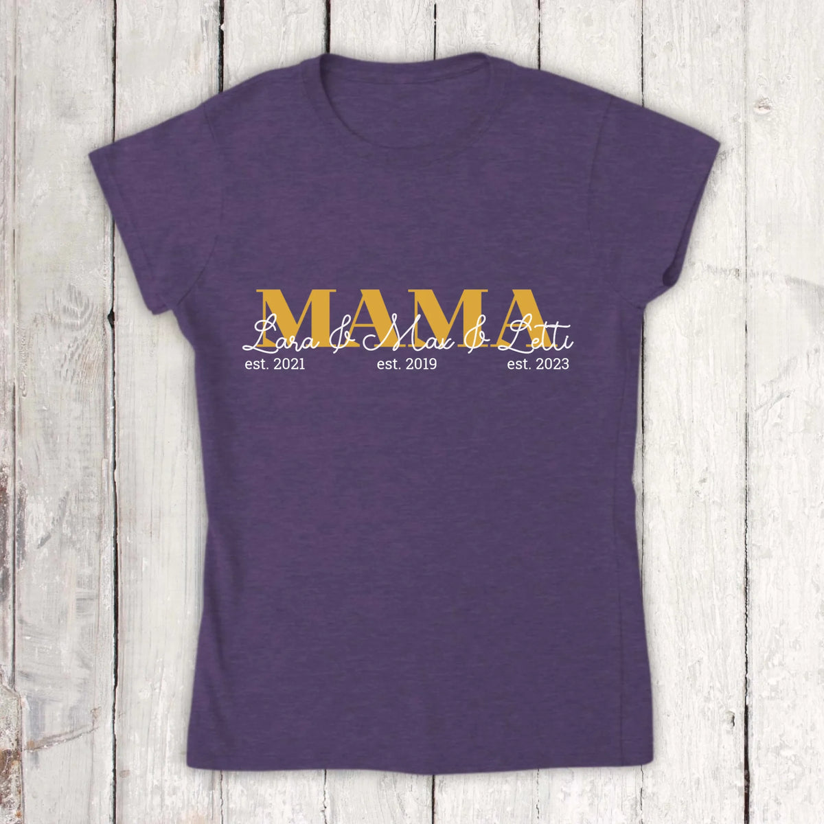 PAPA/MAMA - Individuelles T-Shirt | Personalize Palace