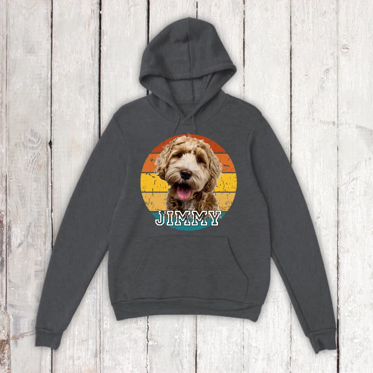 Vintage - Individuelles Foto T-Shirt