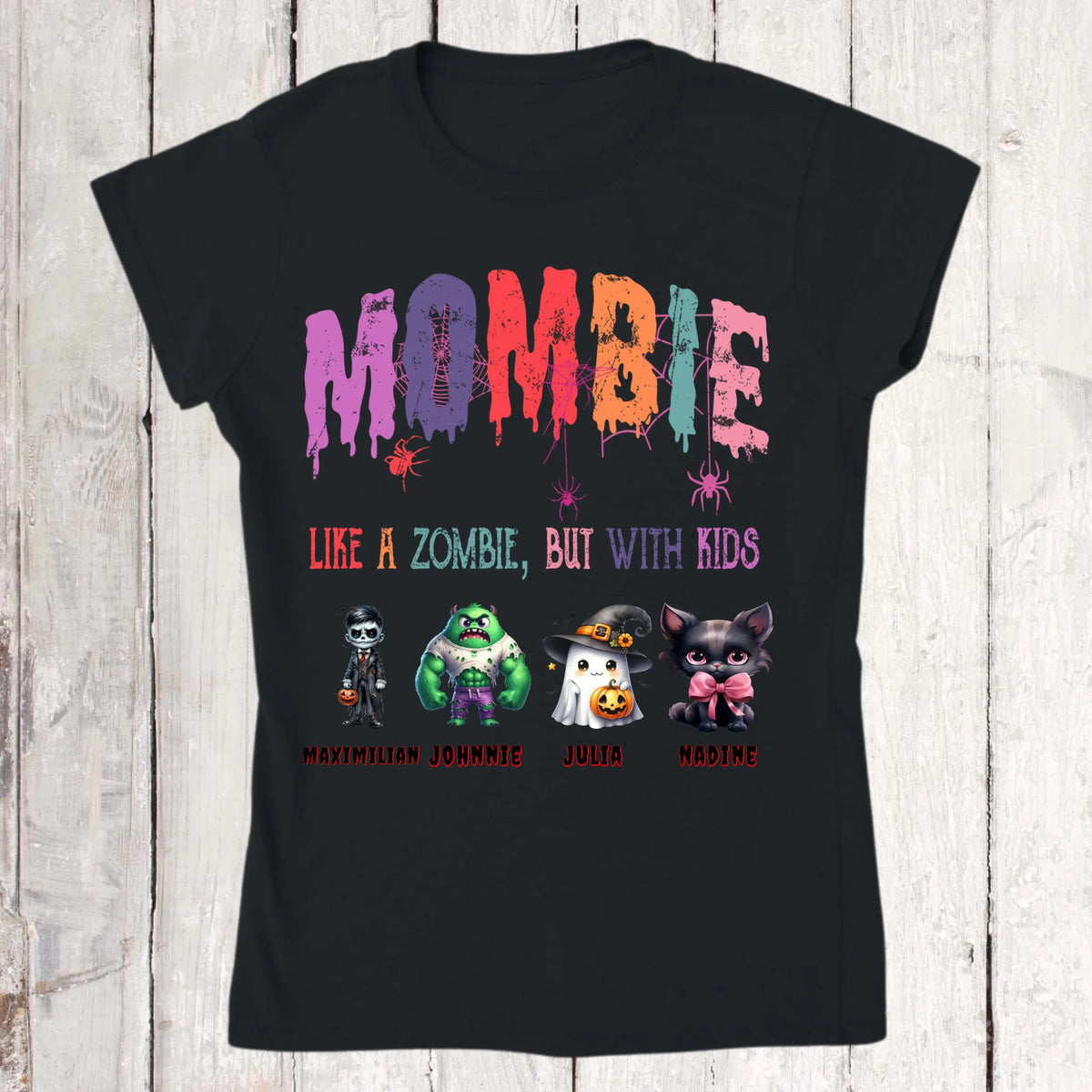 Mombie, halb Mom, halb Zombie - Individuelles Halloween Design | Personalize Palace