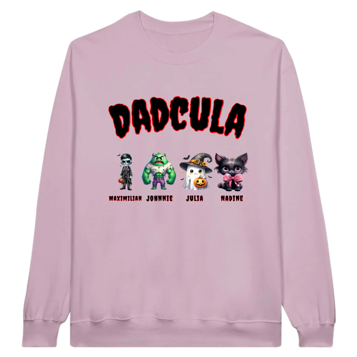 Dadcula, wie Dad, nur Cula - Individuelles Hoodie Halloween Design | Personalize Palace