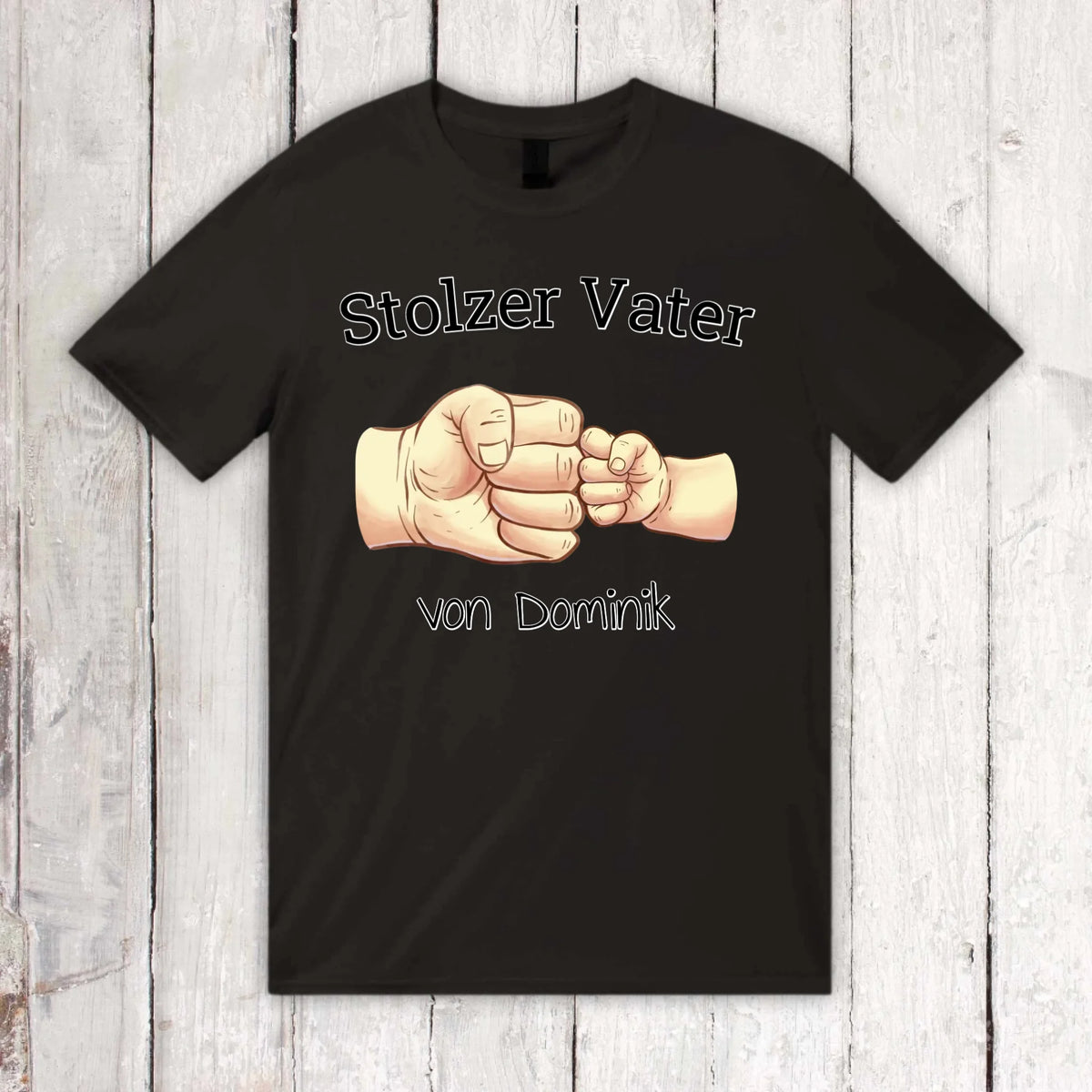 Stolzer Vater - Individuelles T-Shirt | Personalize Palace