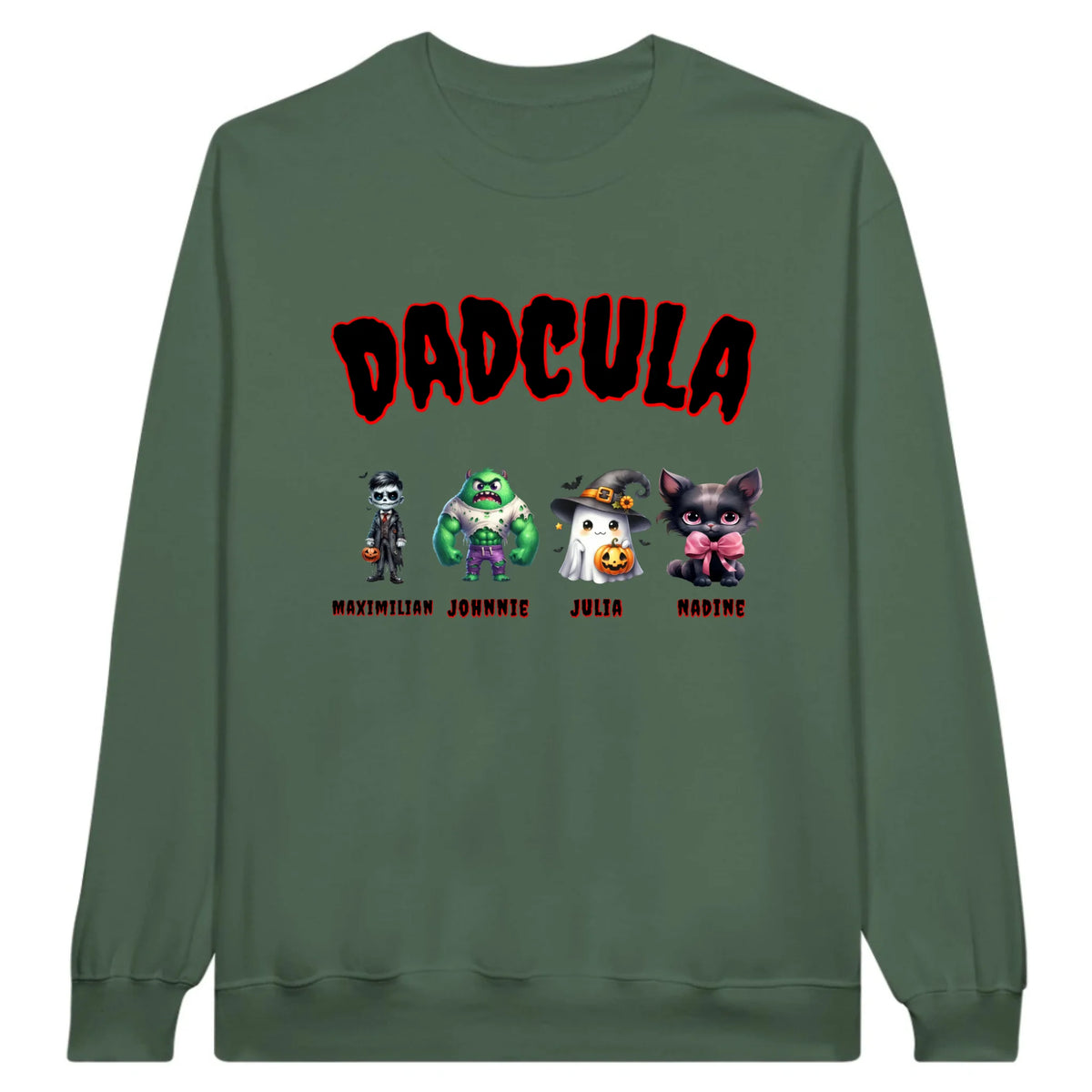 Dadcula, wie Dad, nur Cula - Individuelles Halloween Design | Personalize Palace