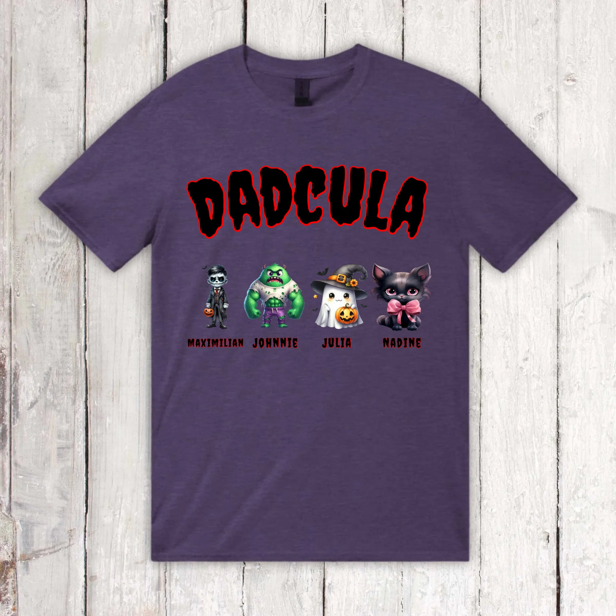 Dadcula, like Dad, only Cula - Custom Halloween Hoodie Design