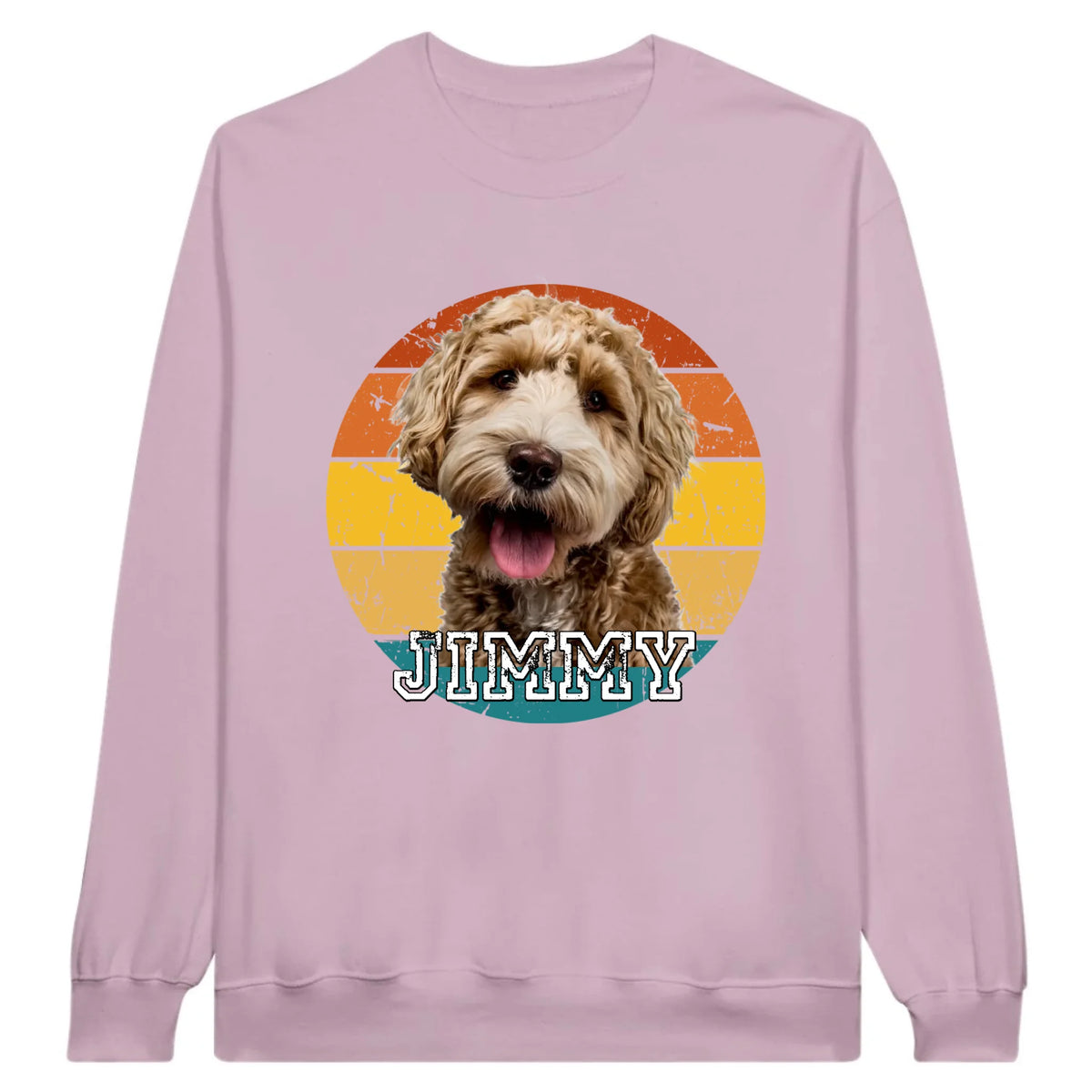 Vintage Sunset mit Foto - individueller Hoodie oder Sweatshirt