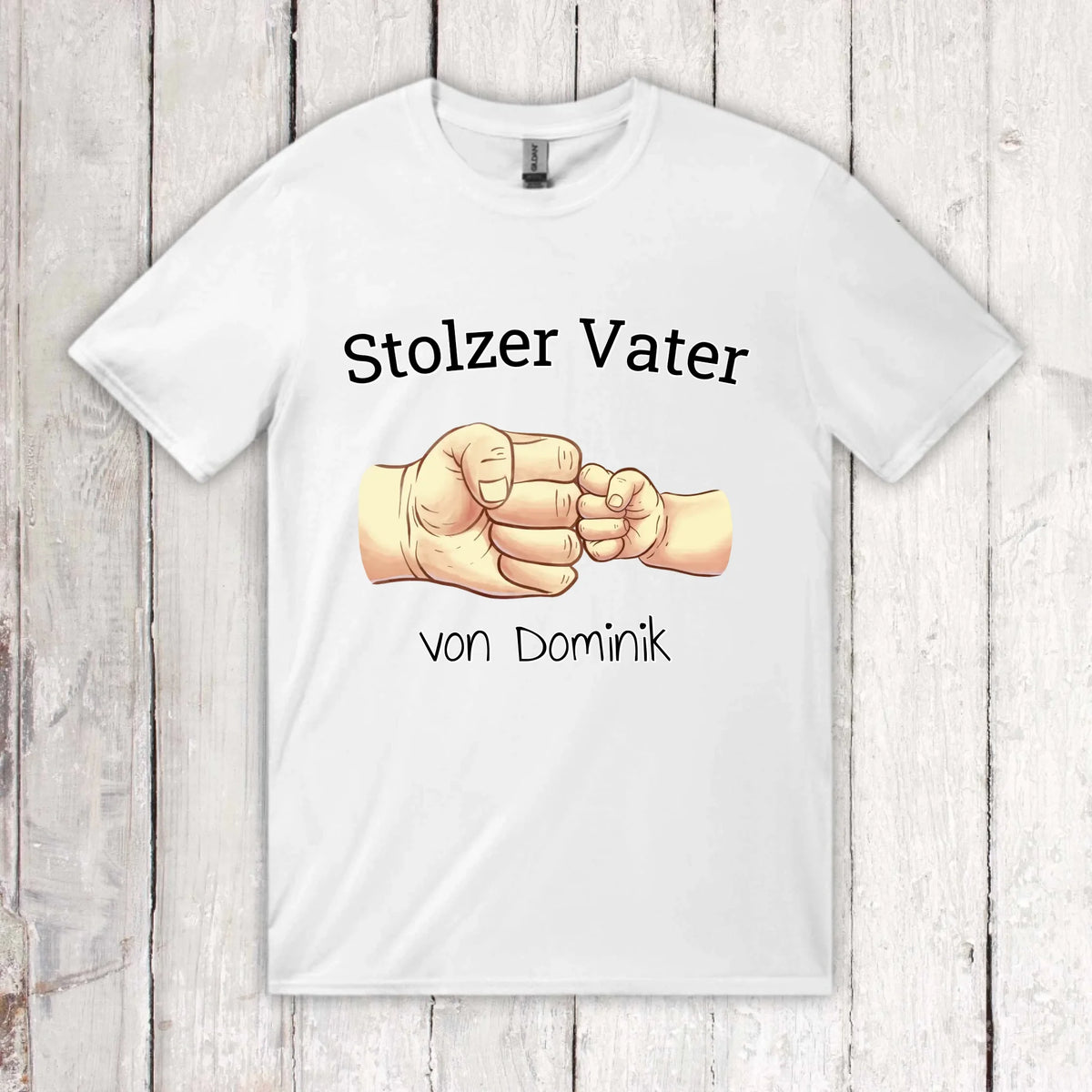 Stolzer Vater - Individuelles Papa Shirt | Personalize Palace