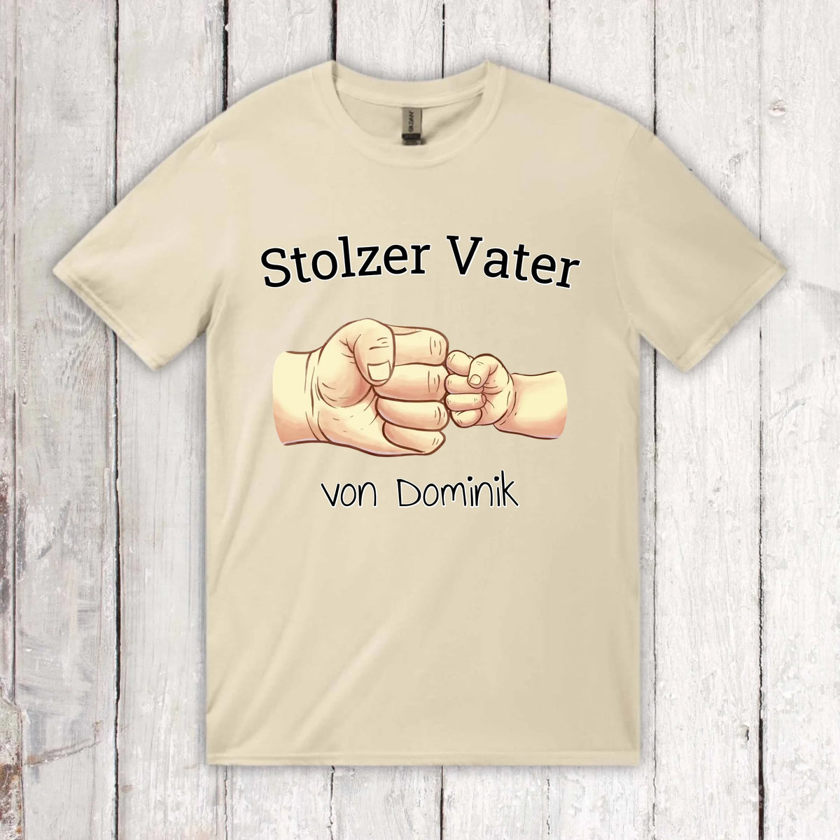 Stolzer Vater - Individuelles Papa Shirt | Personalize Palace