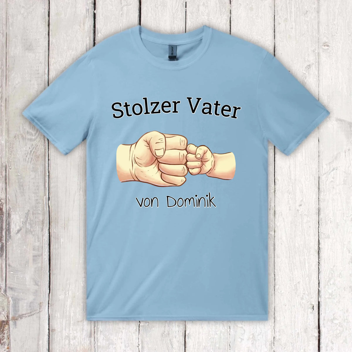 Stolzer Vater - Individuelles Papa Shirt | Personalize Palace
