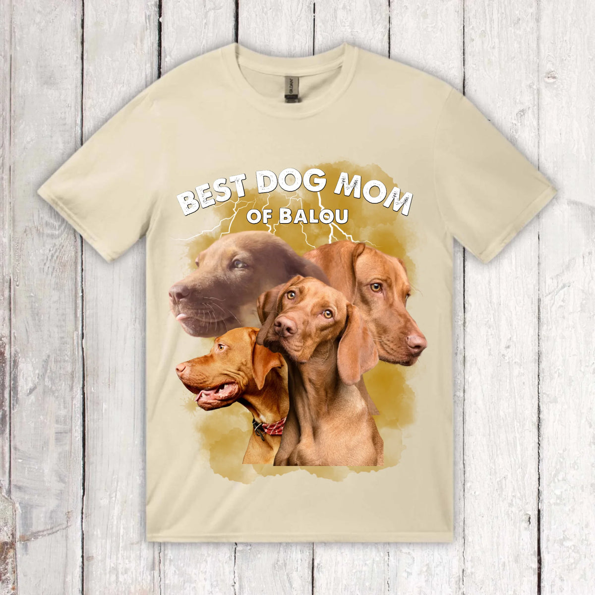 Dein 90er Foto Shirt mit bis zu 4 Fotos - Individuelles T-Shirt | Personalize Palace