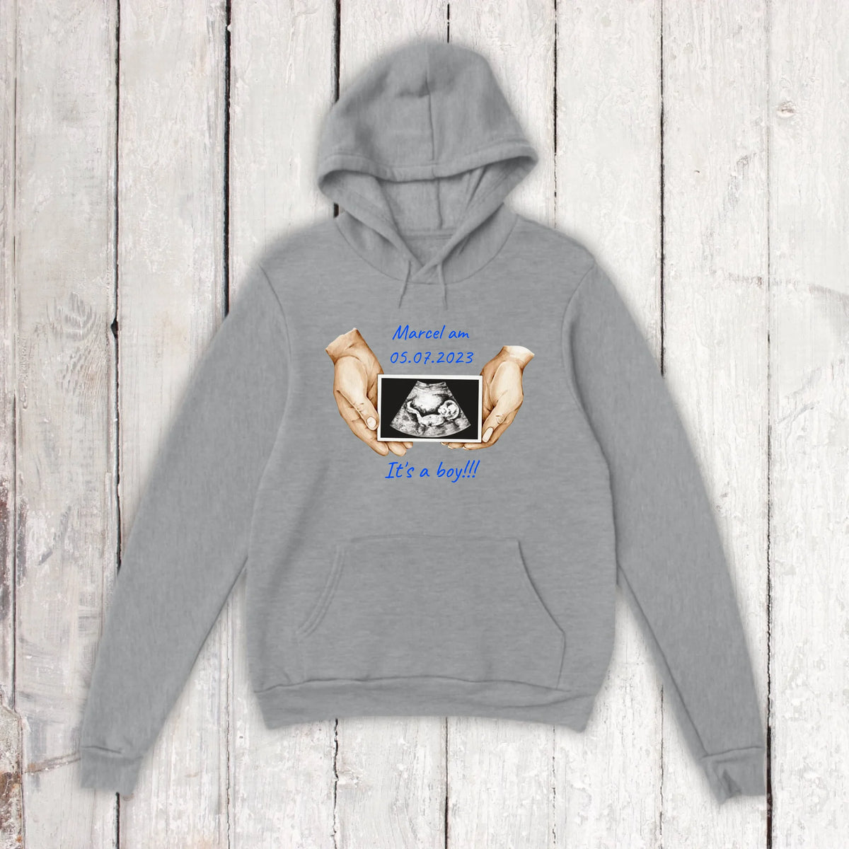 It's a boy or It's a girl - Individueller Hoodie | Personalize Palace
