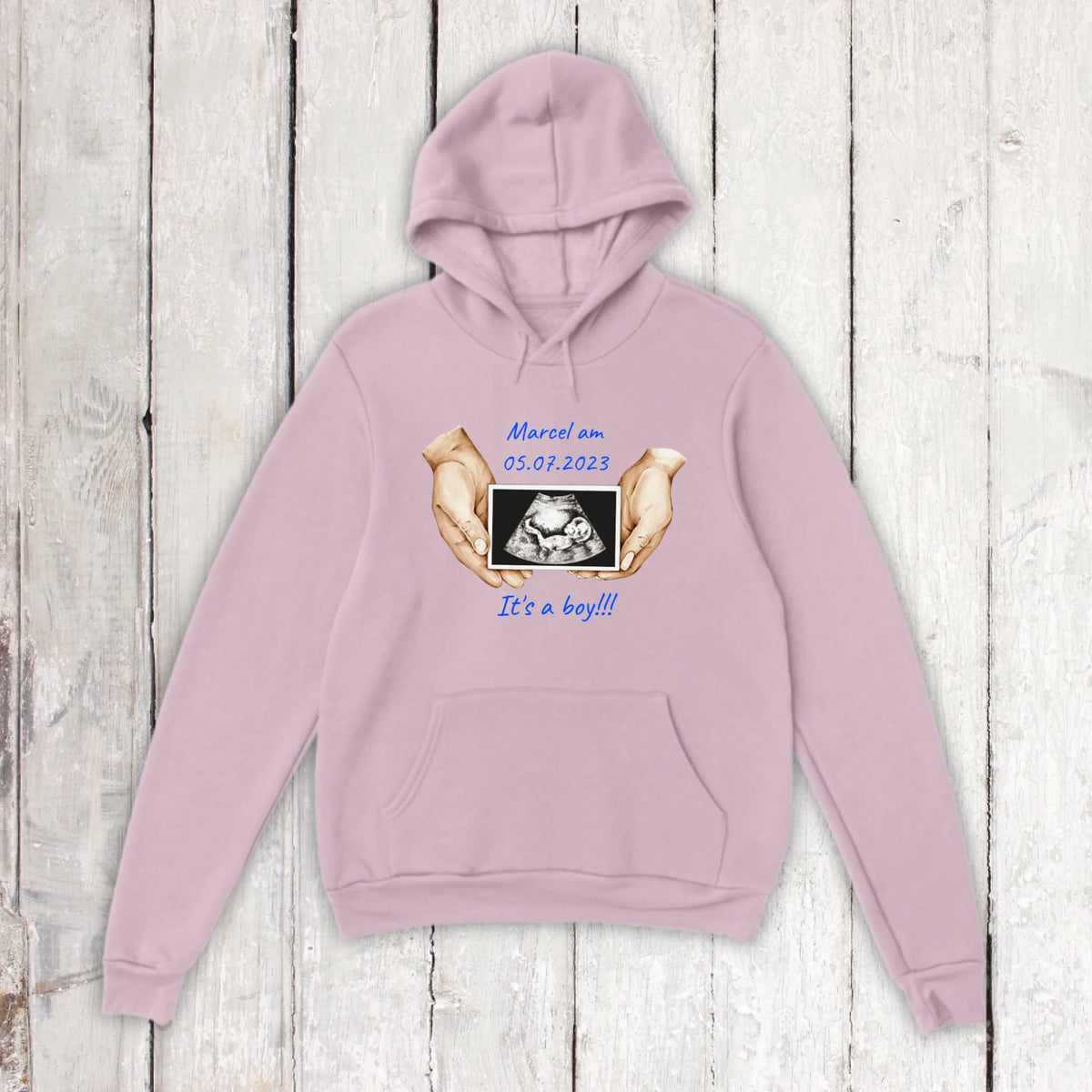 It's a boy or It's a girl - Individueller Hoodie | Personalize Palace