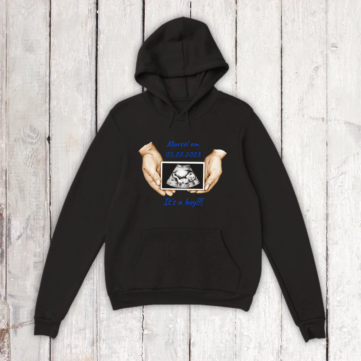 It's a boy or It's a girl - Individueller Hoodie | Personalize Palace