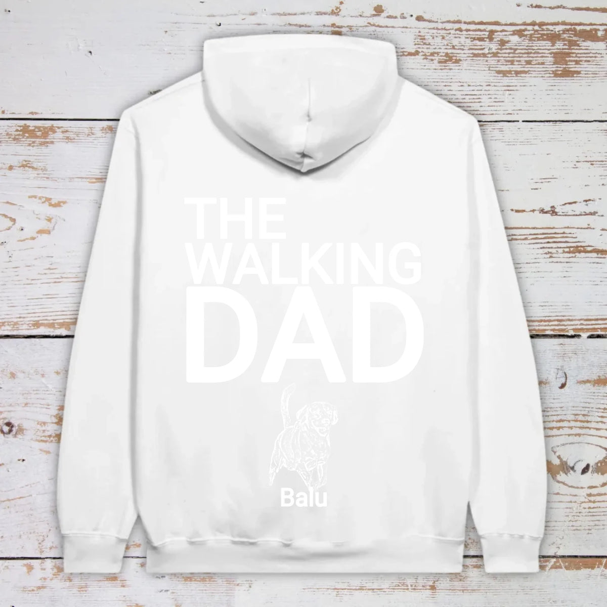 The Walking Dad - individueller Hoodie (2) | Personalize Palace