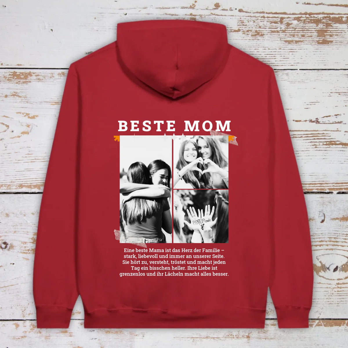 BESTE MOM T-Shirt mit bis zu 3 Fotos - individuelles T-Shirt | Personalize Palace