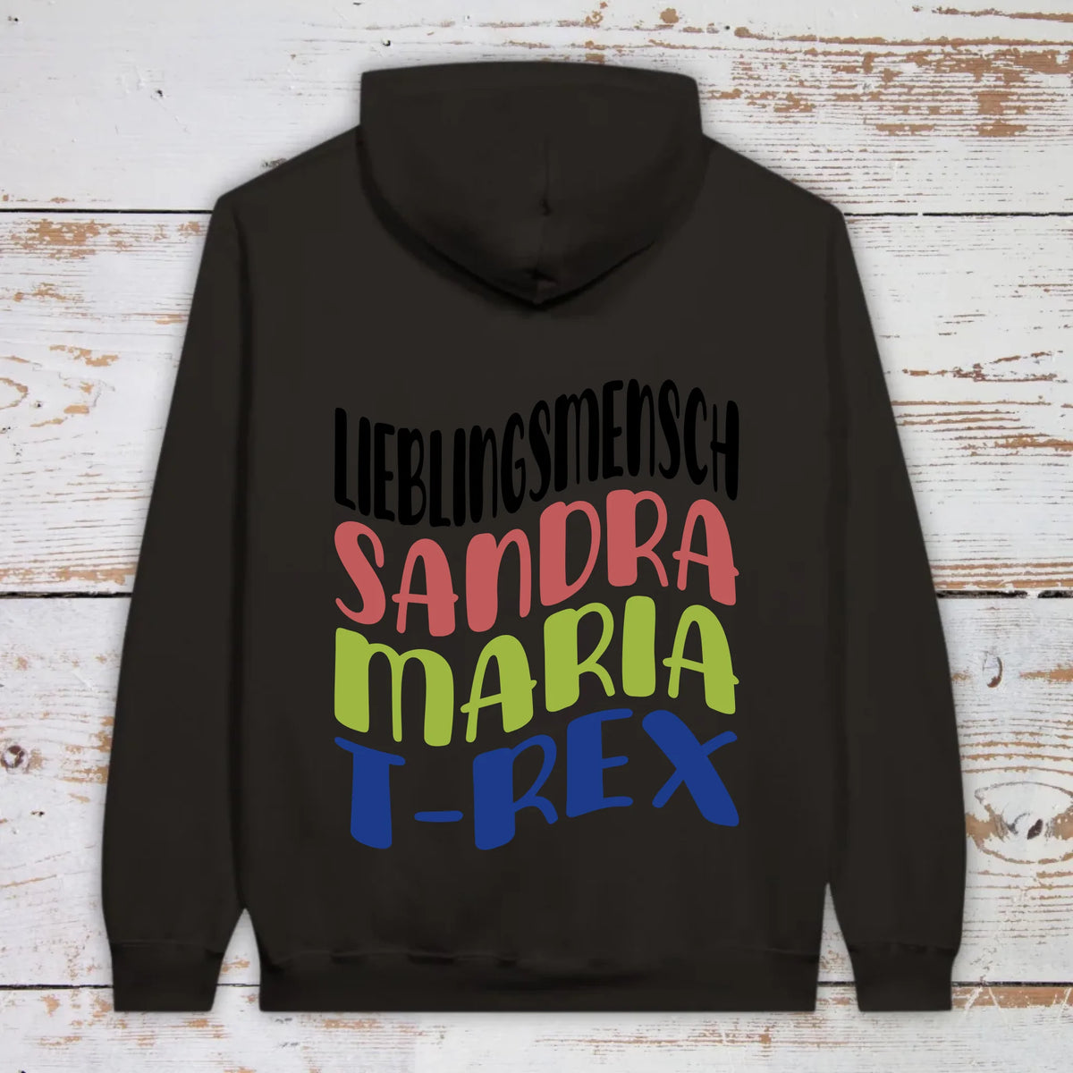 Lieblingsmensch mit Warp Text - individuelles T-Shirt | Personalize Palace