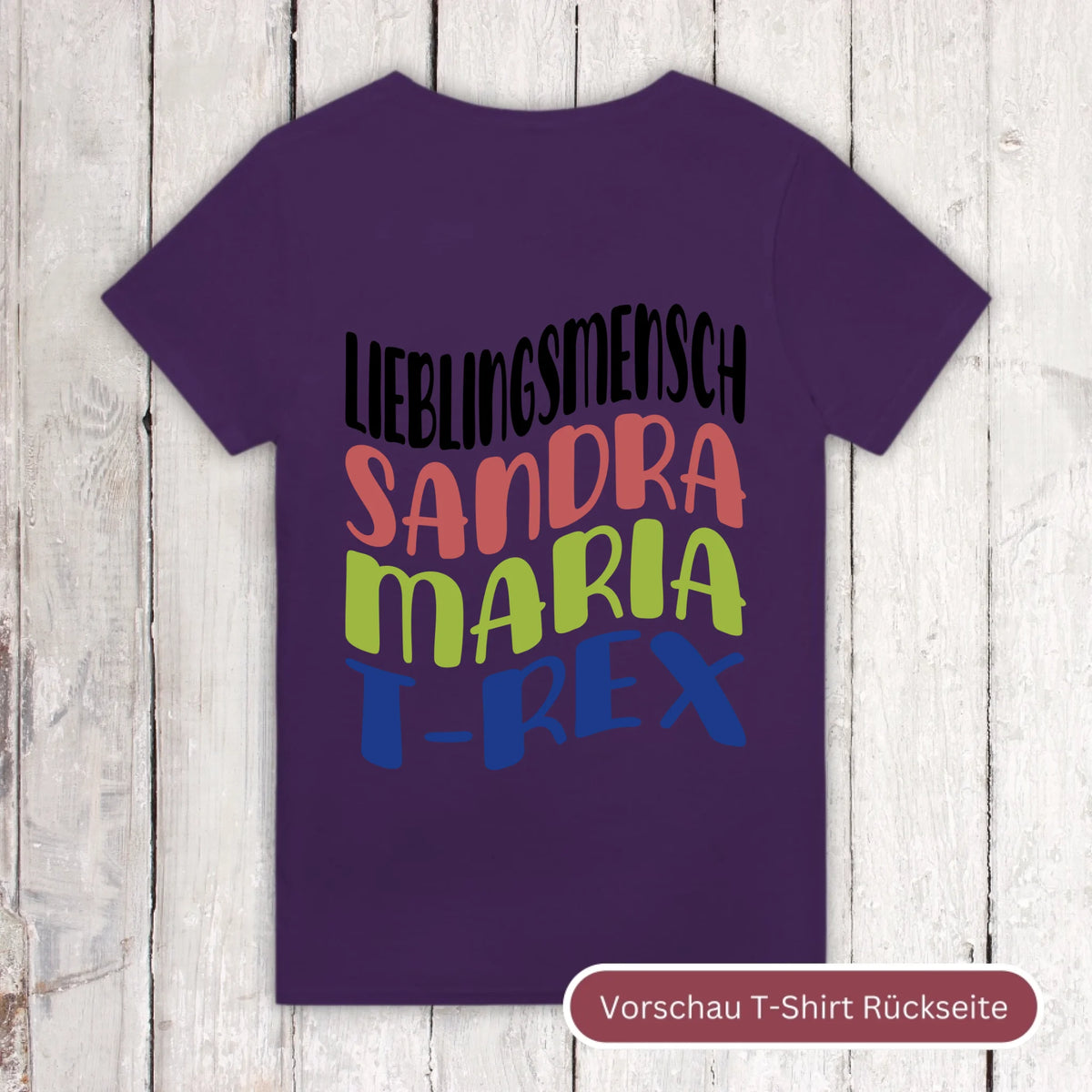 Lieblingsmensch mit Warp Text - individueller Hoodie